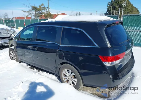 2016 Honda Odyssey Se z USA, uszkodzony, nr VIN 5FNRL5H36GB029217